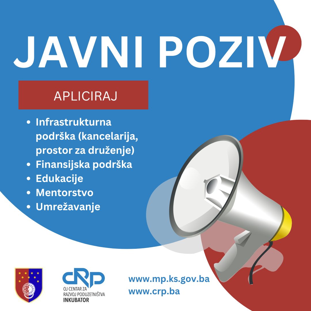 Objavljen Javni poziv: Finansijski poticaj sa inkubacijom