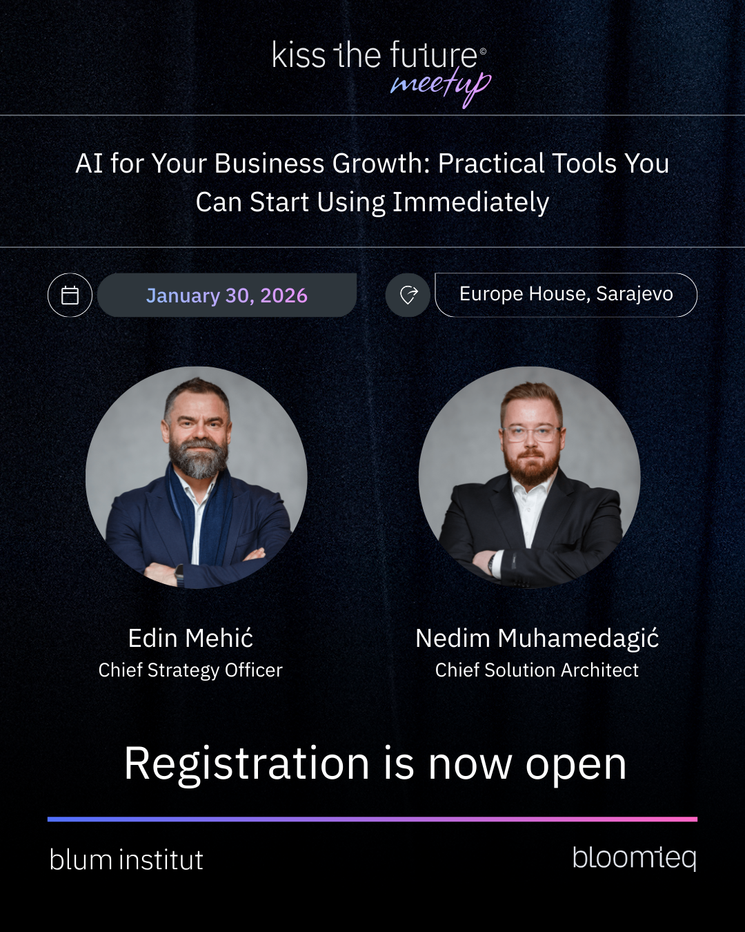 Otvorene prijave za besplatnu praktičnu radionicu o AI alatima za rast poslovanja 